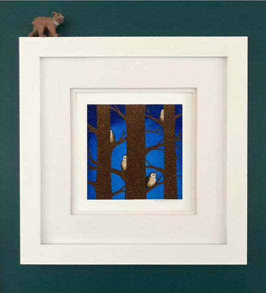 "A Noble Nesting" Giclee Fine Art Print ©Cara Finnerty Coleman