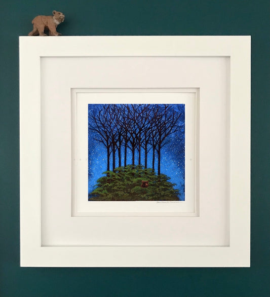 "Walkabout Bear" Giclee Fine Art Print ©Cara Finnerty Coleman