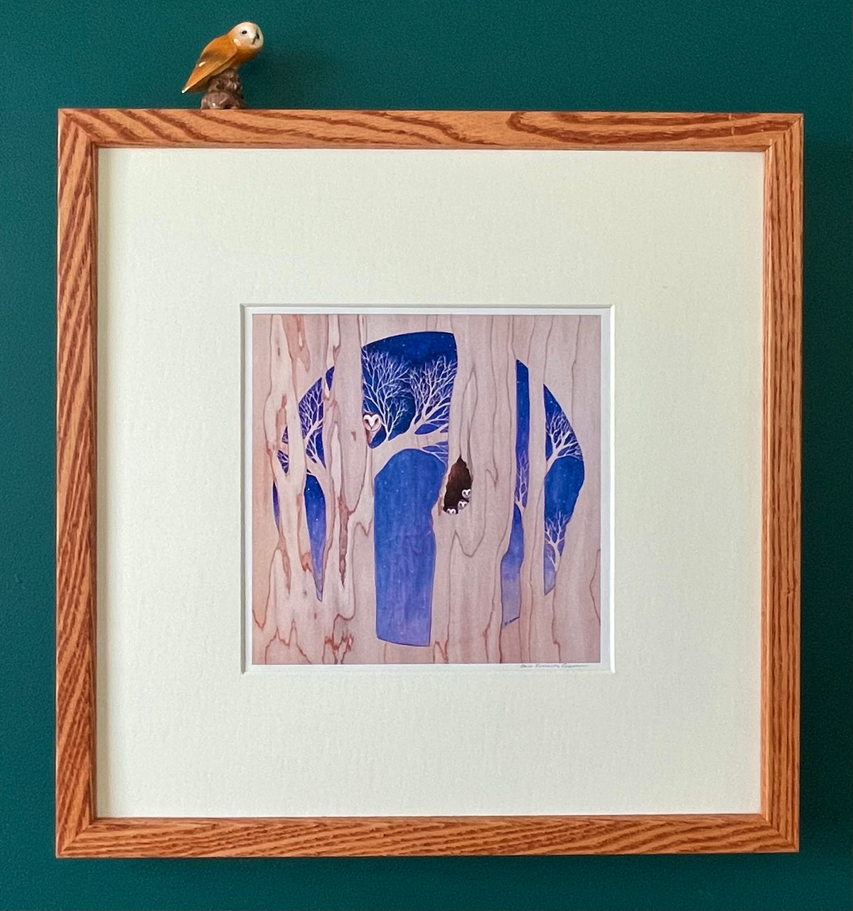 "Night Owls" Fine Art Print ©Cara Finnerty Coleman