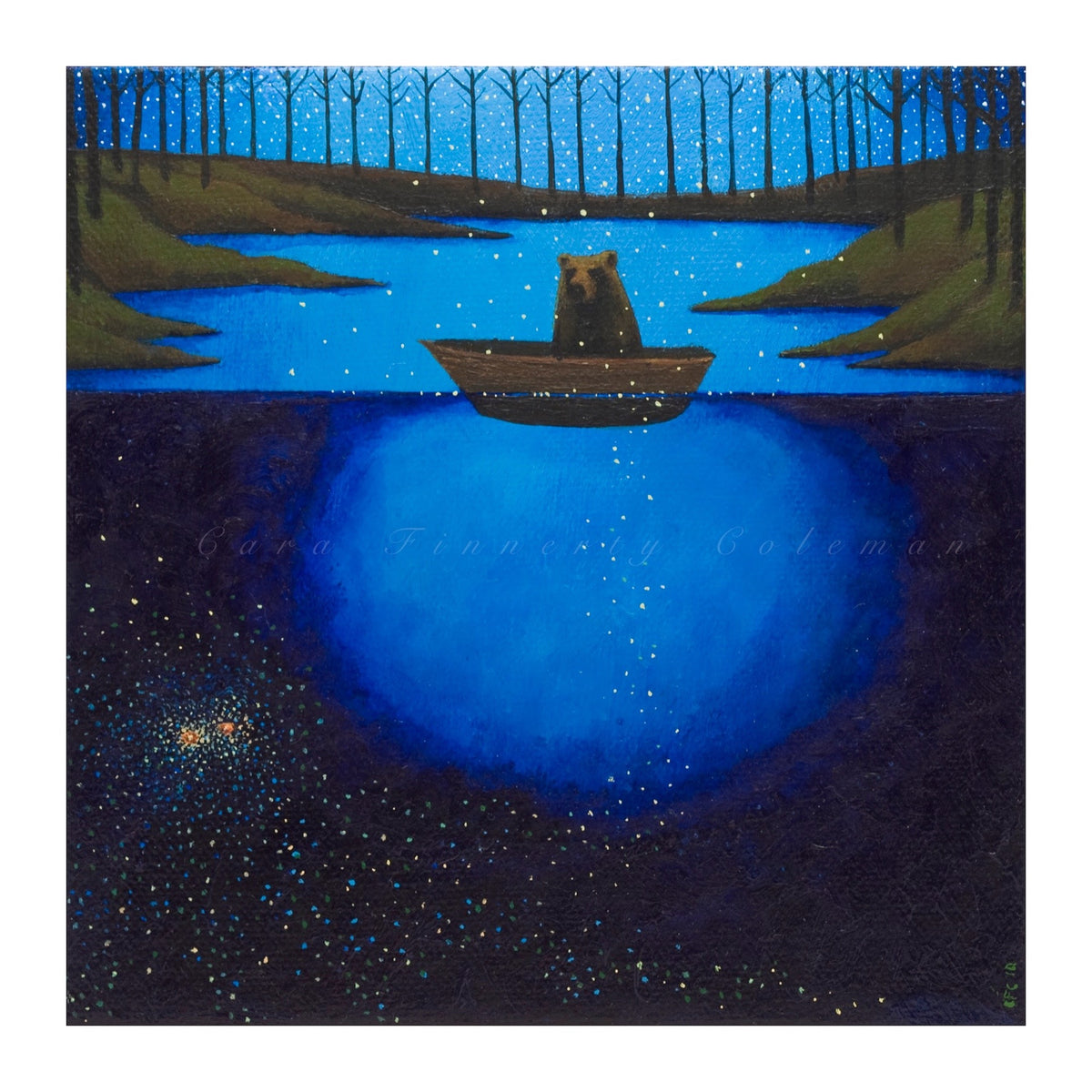 "Be Brave" Giclee Fine Art Print ©Cara Finnerty Coleman