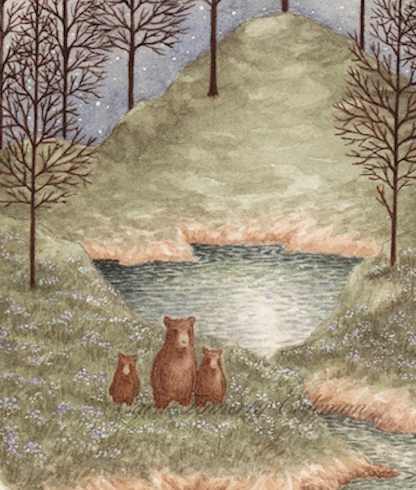 "Flora and Fauna" Fine Art Print ©Cara Finnerty Coleman