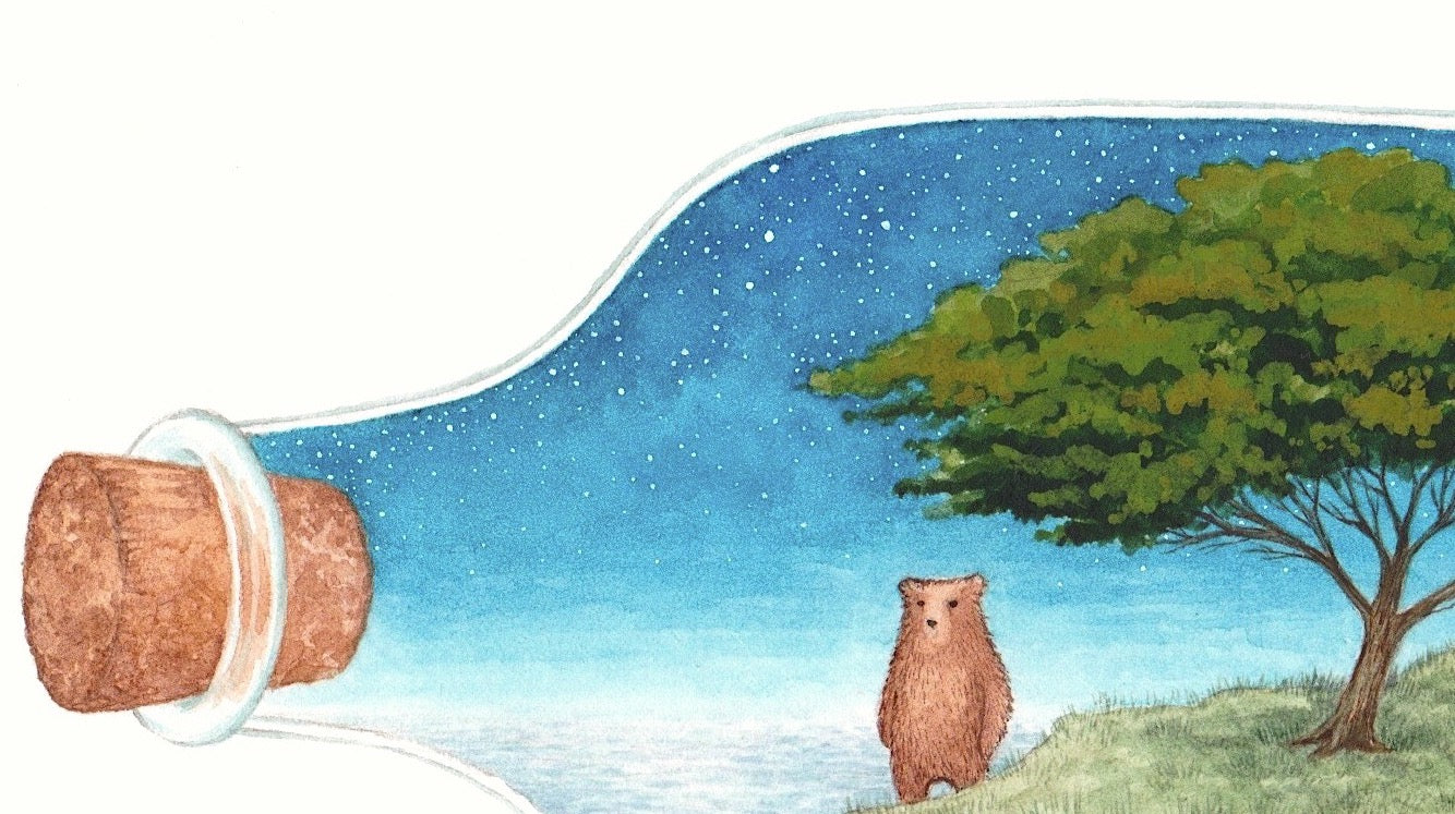 "I'll Wait Right Here" Fine Art Print ©Cara Finnerty Coleman