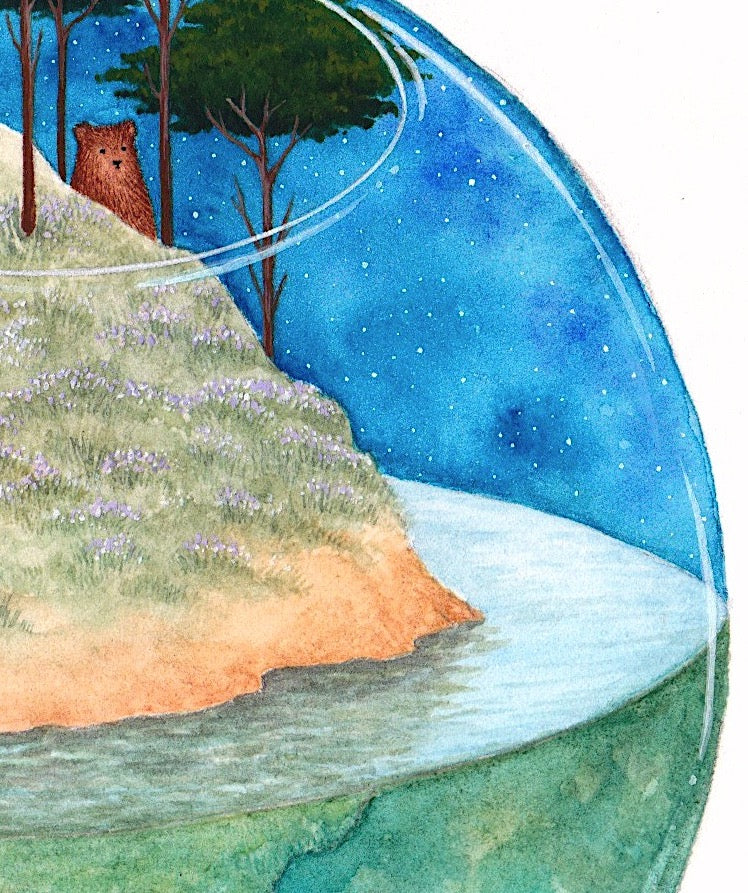 "Small World" Fine Art Print ©Cara Finnerty Coleman