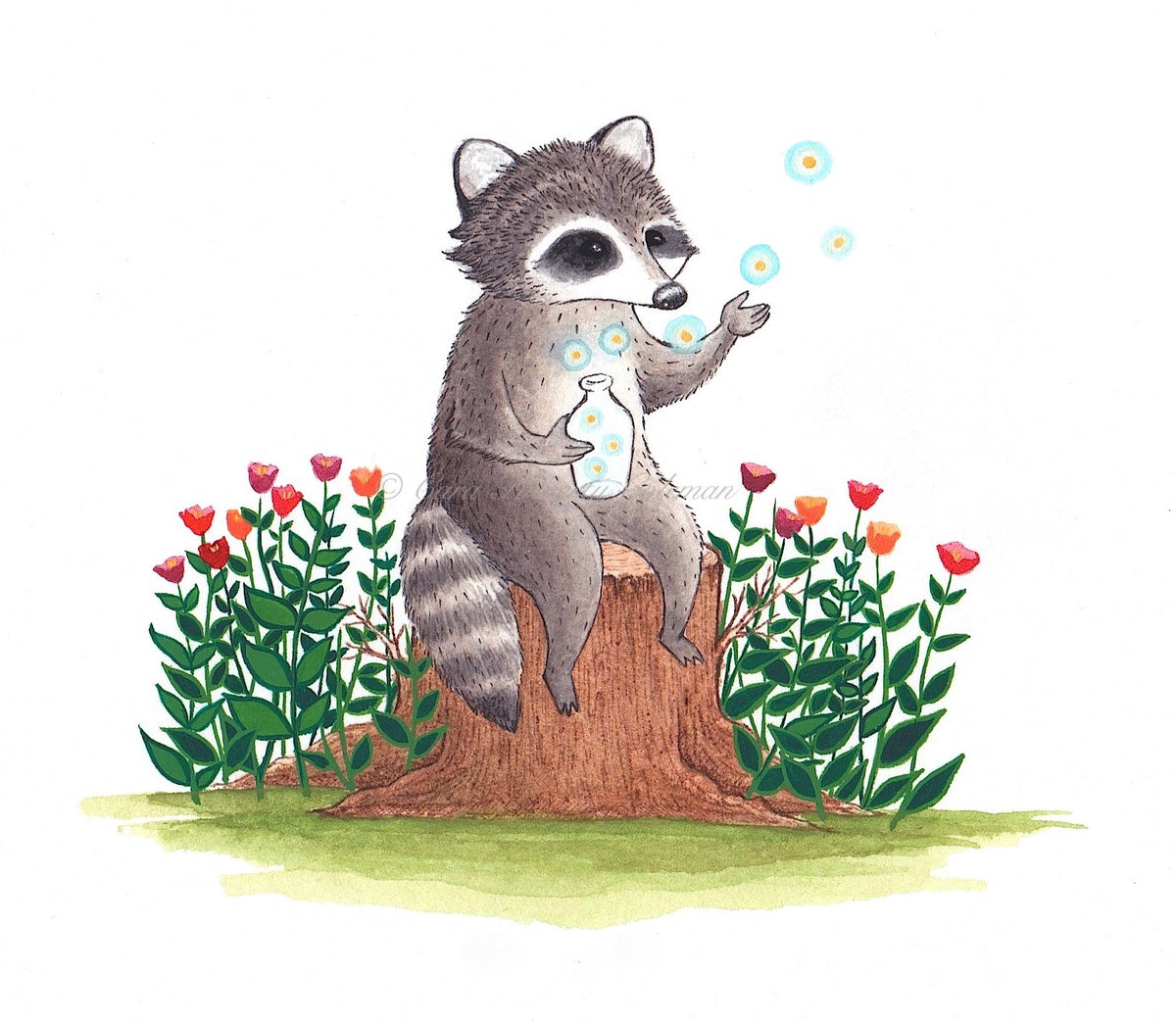 "Dream Jar" Matted Fine Art Print ©Cara Finnerty Coleman