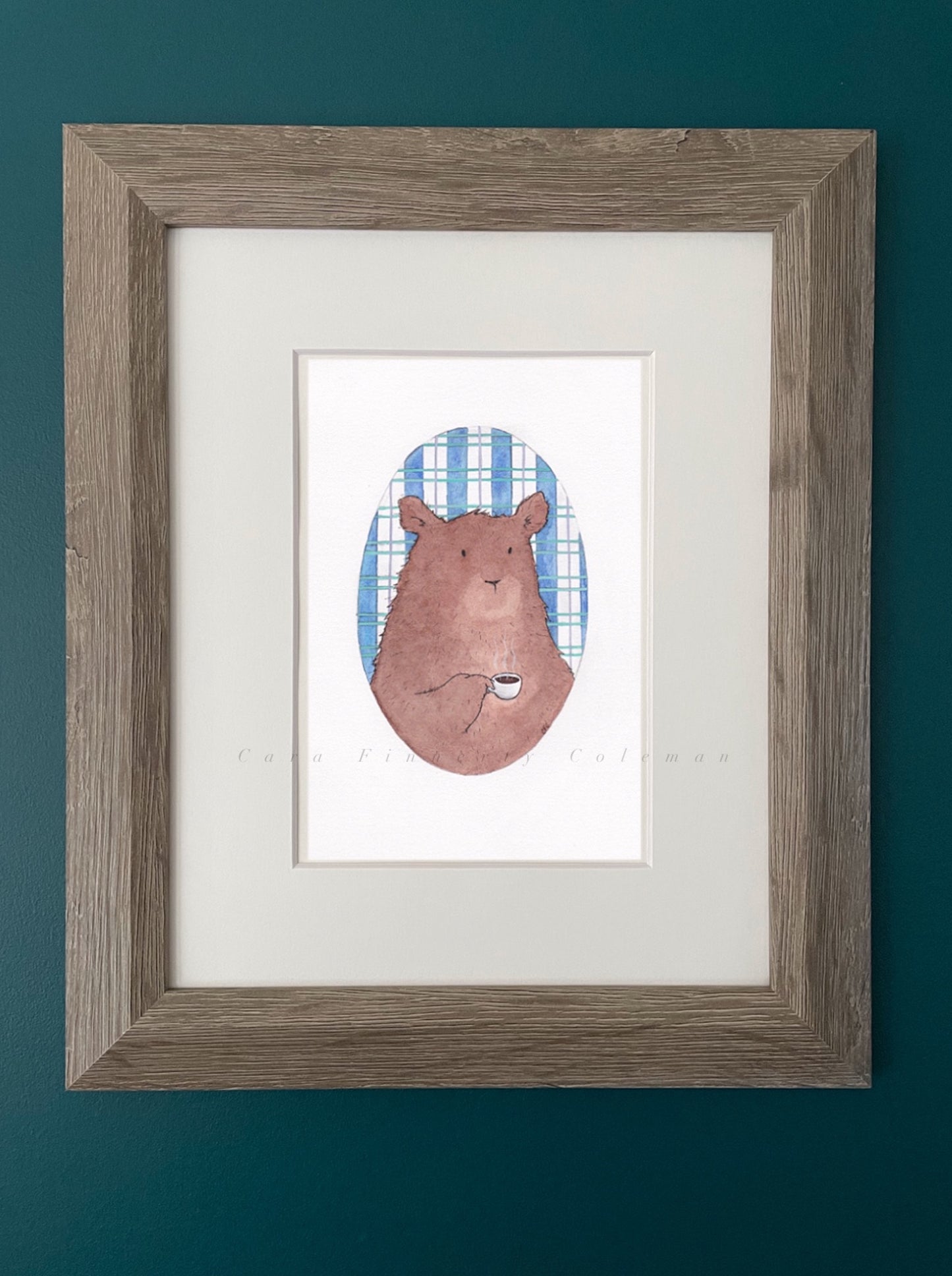 "Coffee Talk" Fine Art Print ©Cara Finnerty Coleman