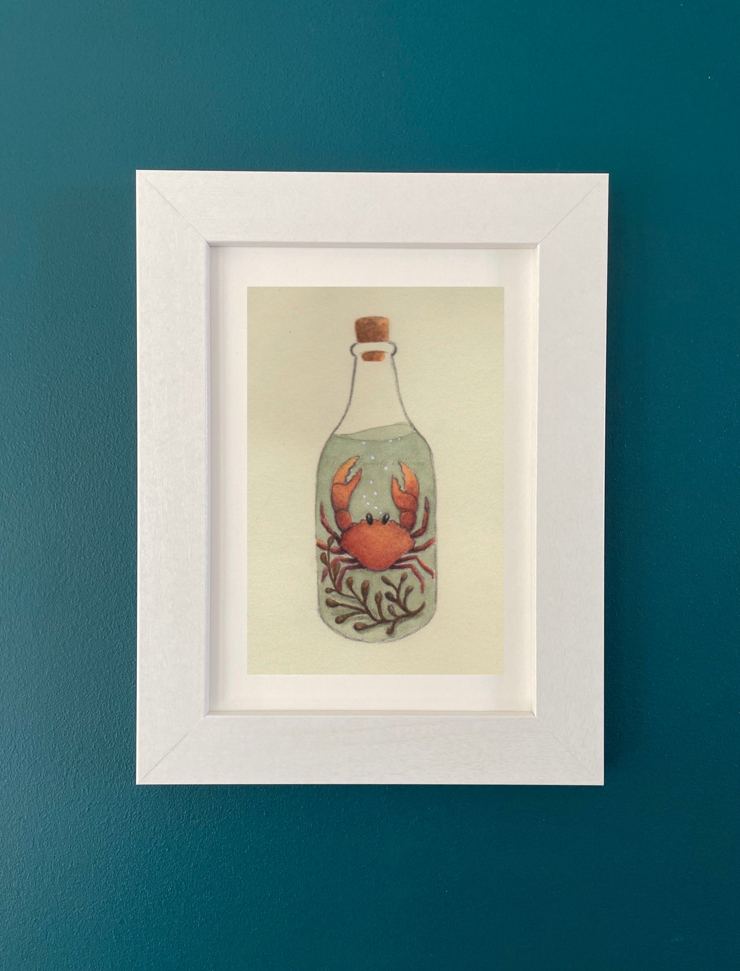 "The Crab" Fine Art Print ©Cara Finnerty Coleman