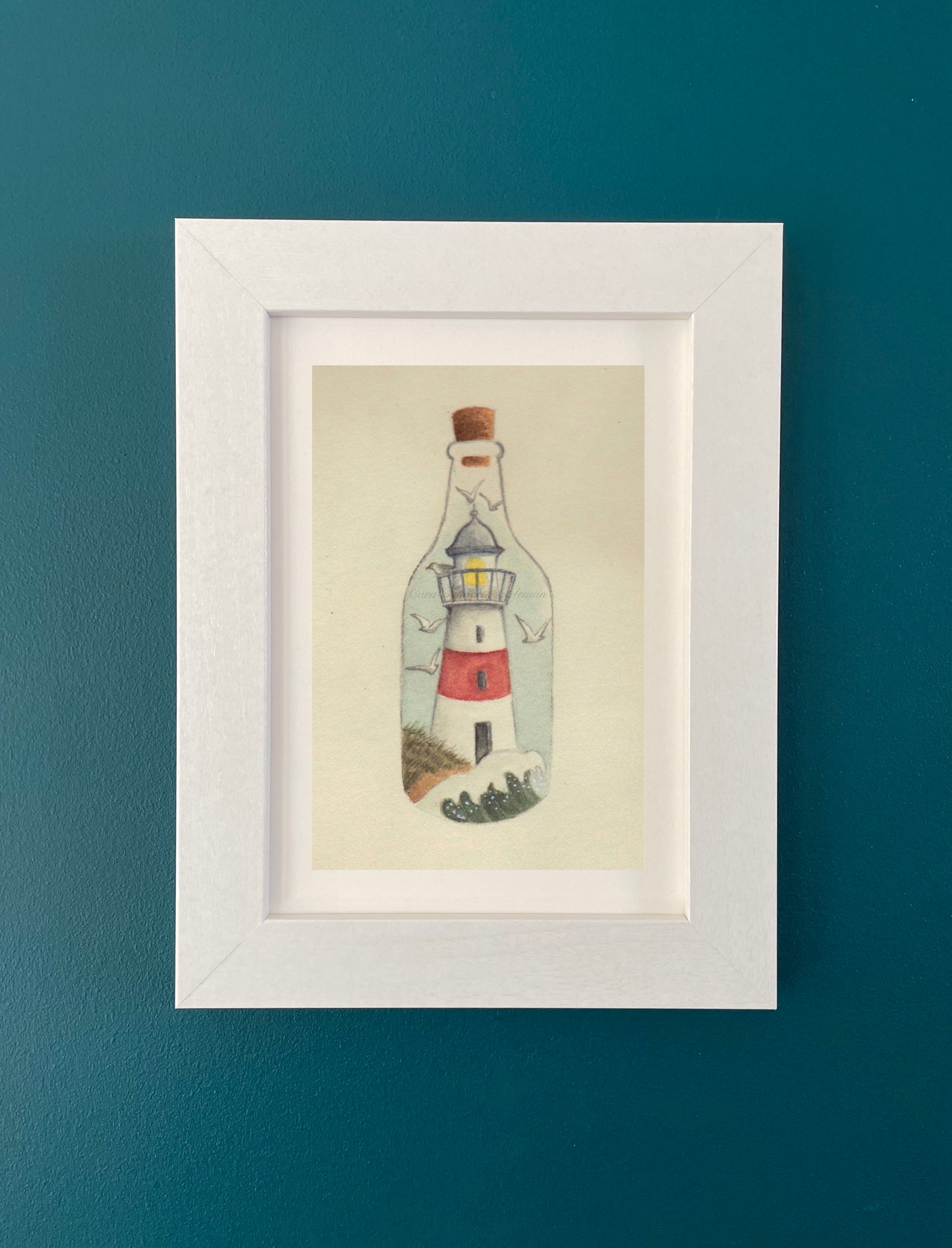 "The Lighthouse" Fine Art Print ©Cara Finnerty Coleman