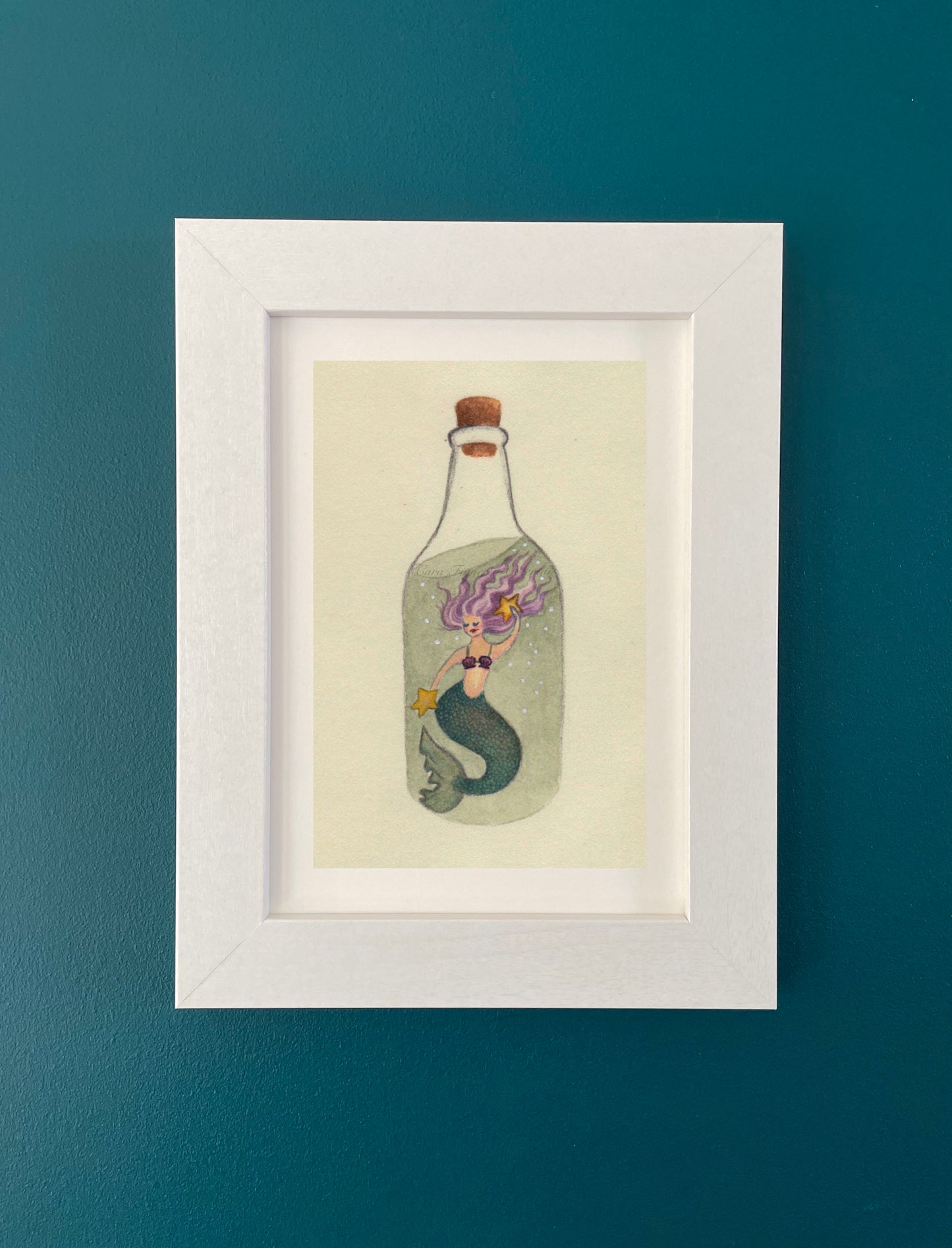 "The Mermaid" Fine Art Print ©Cara Finnerty Coleman