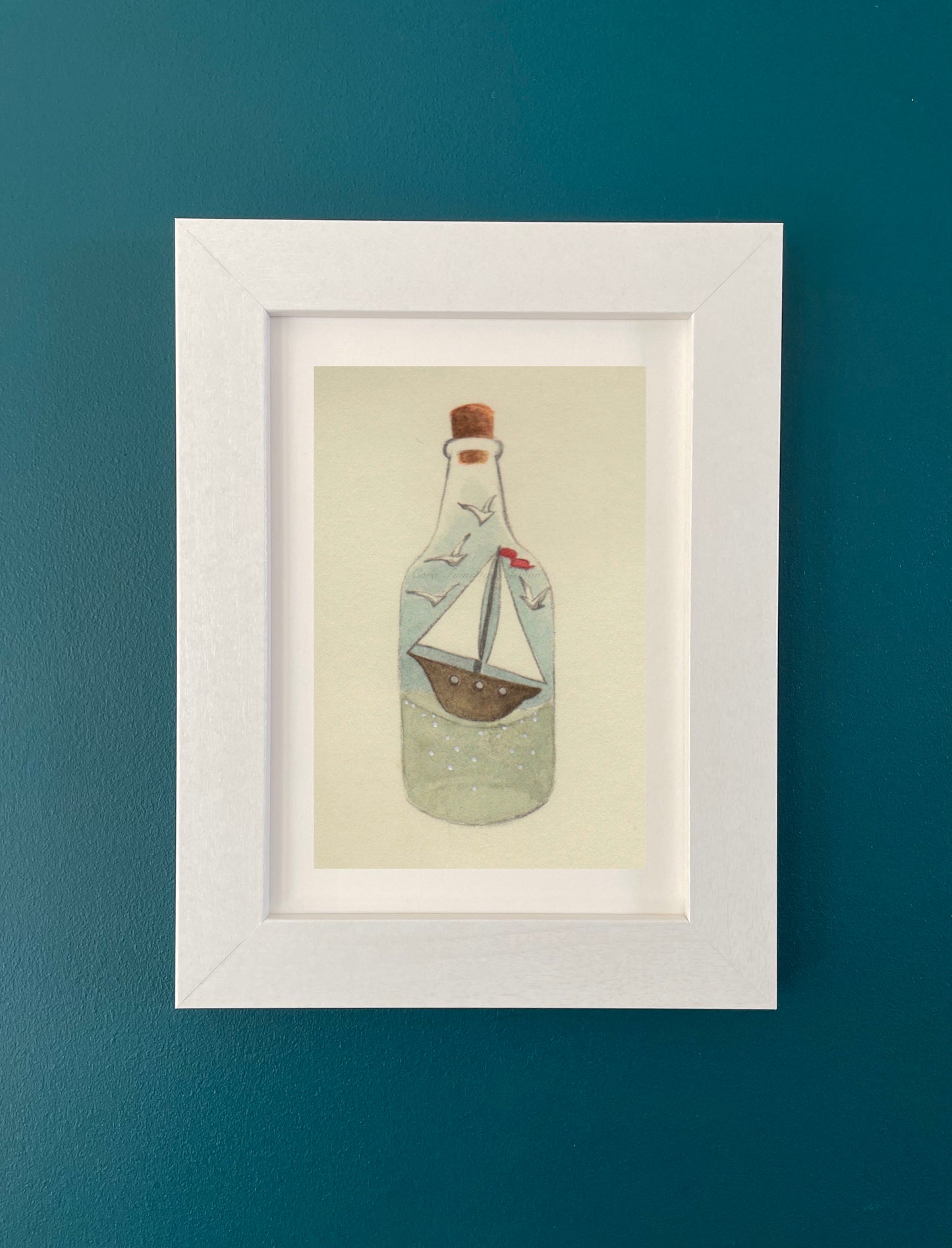 "The Sailboat" Fine Art Print ©Cara Finnerty Coleman