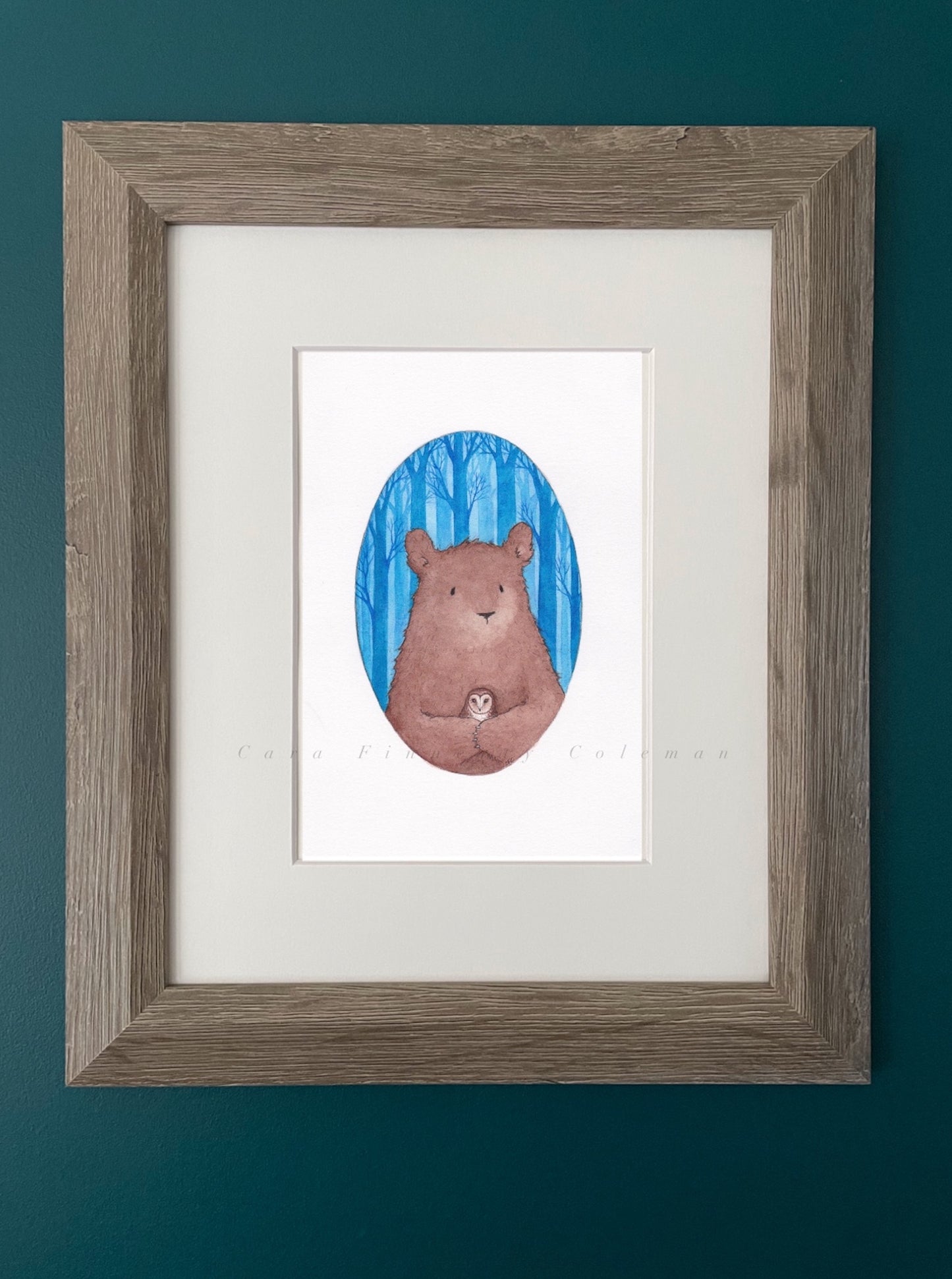 "Stay Out of the Forest" Fine Art Print ©Cara Finnerty Coleman