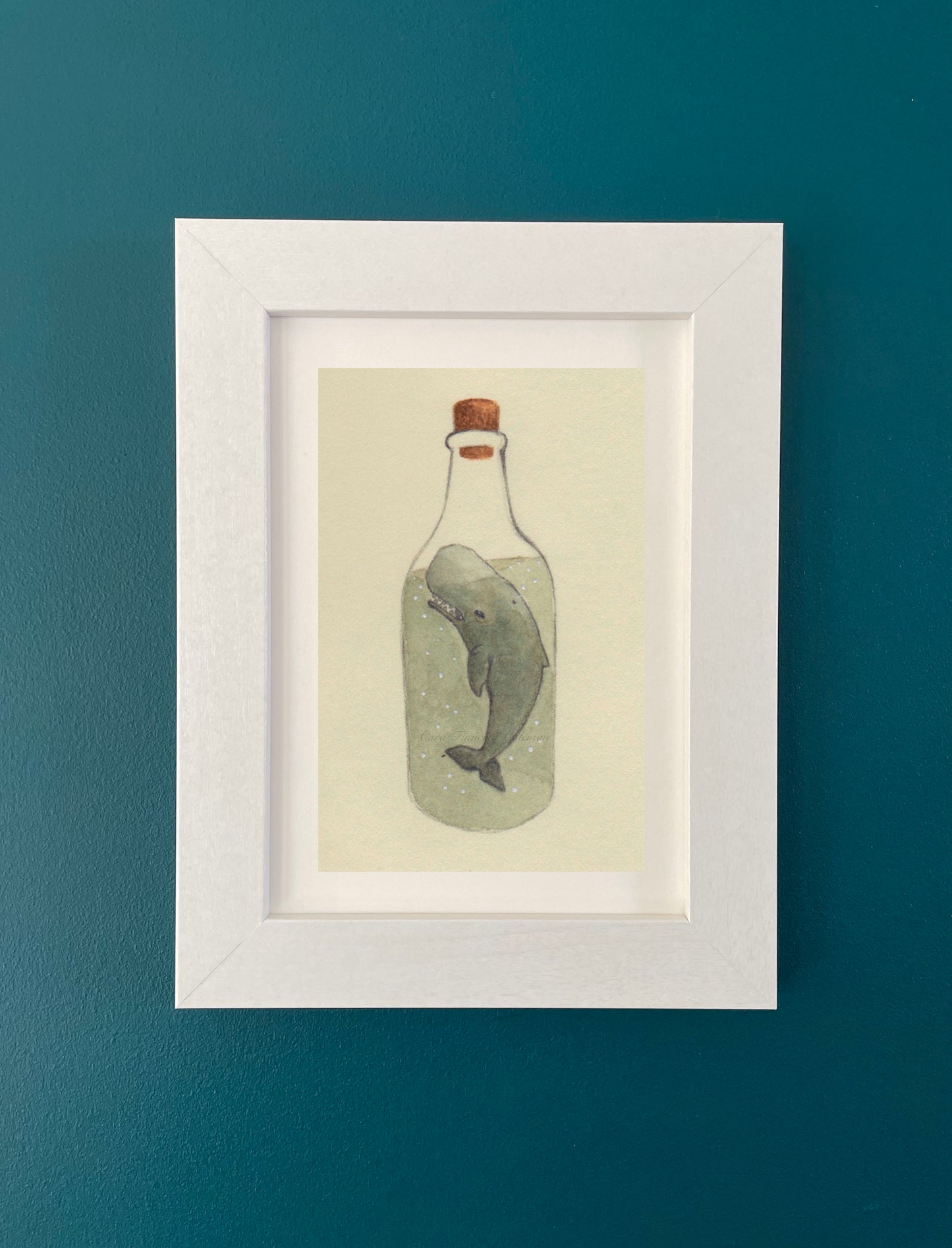 "The Whale" Fine Art Print ©Cara Finnerty Coleman