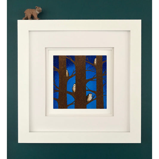 "A Noble Nesting" Giclee Fine Art Print ©Cara Finnerty Coleman