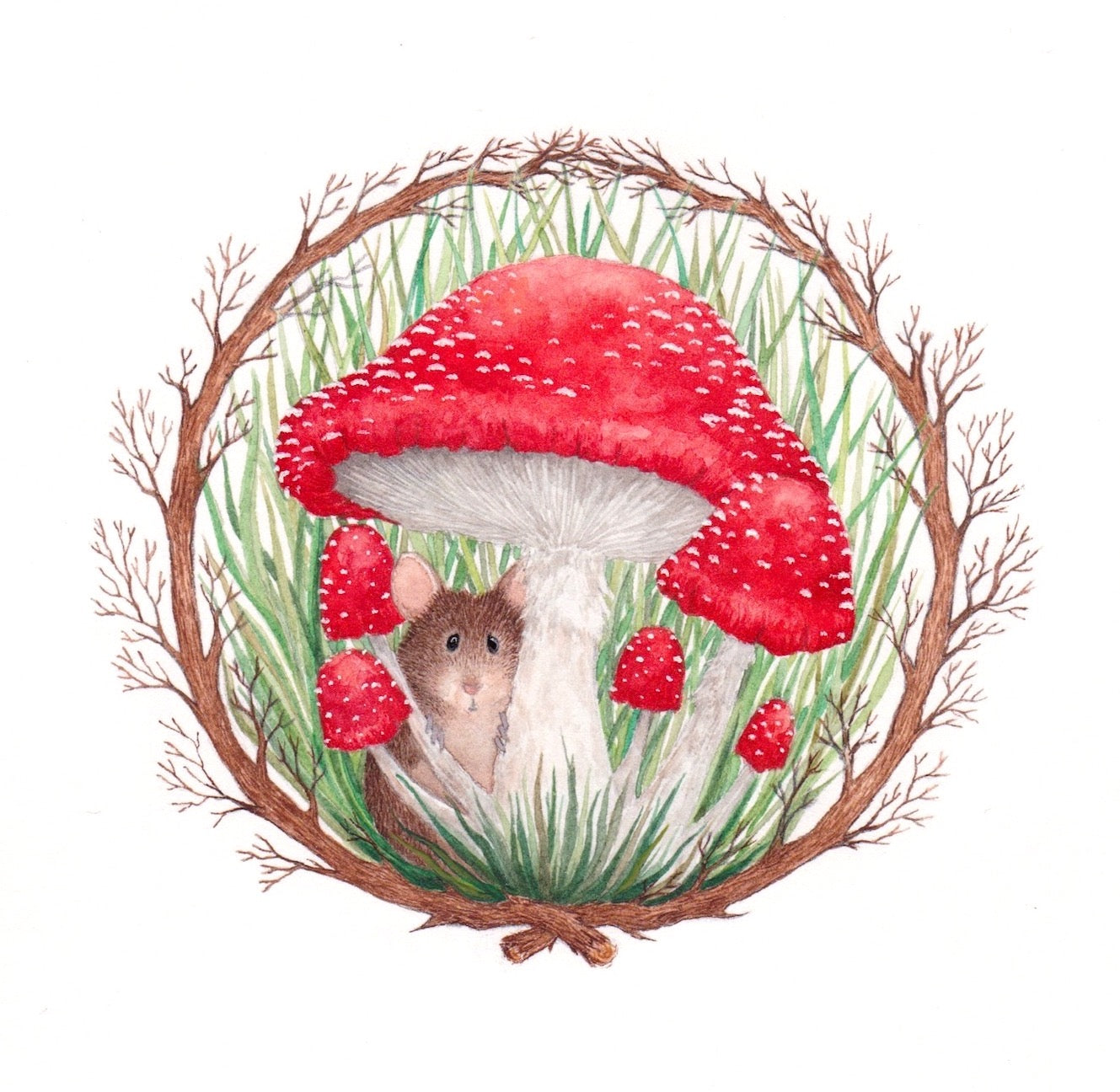 "Oh So Quiet" Fine Art Print©Cara Finnerty Coleman