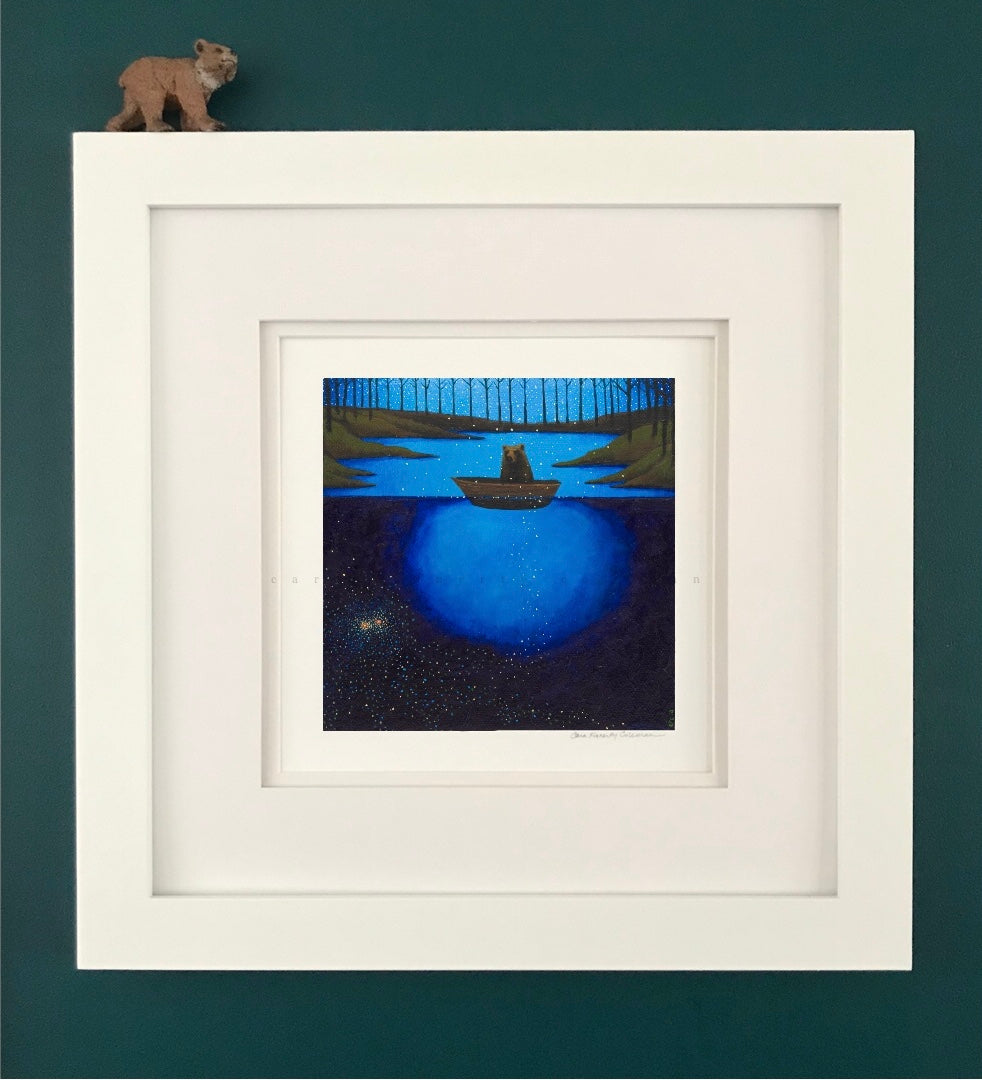 "Be Brave" Giclee Fine Art Print ©Cara Finnerty Coleman