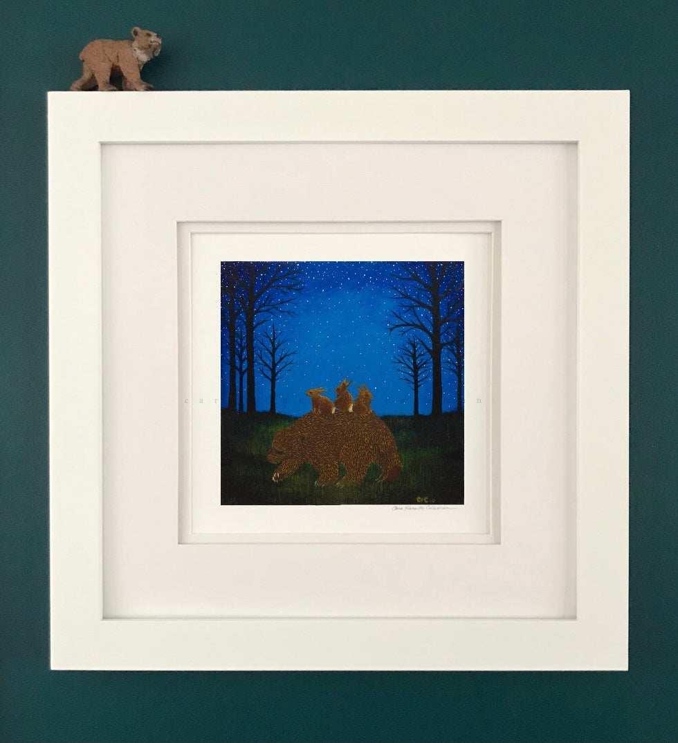 The Journey is the Reward" Giclee Fine Art Print ©Cara Finnerty Coleman