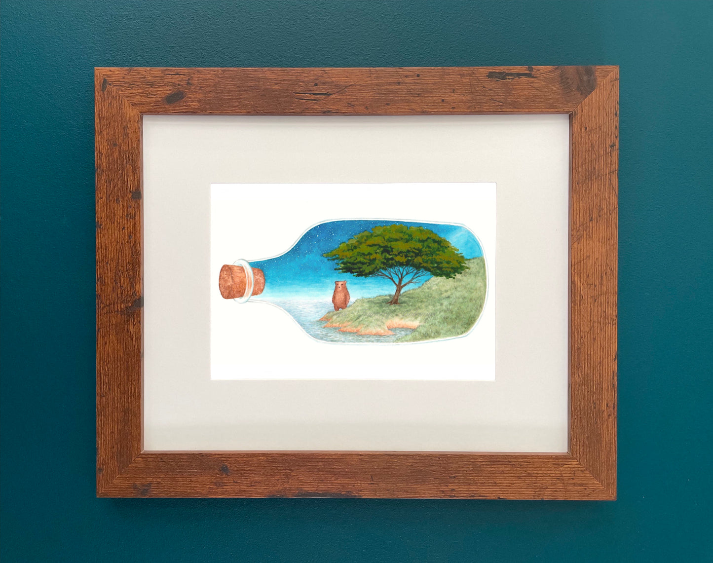 "I'll Wait Right Here" Fine Art Print ©Cara Finnerty Coleman