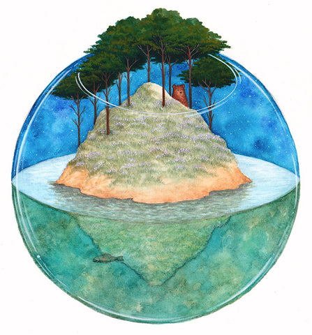 "Small World" Fine Art Print ©Cara Finnerty Coleman